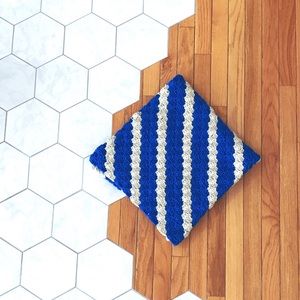 Handmade crochet baby blanket